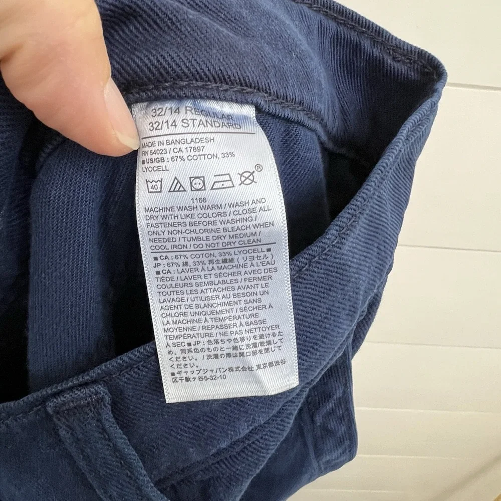 NWT Banana Republic‎ Wide Leg Jean Women 32 Navy Blue High Rise Patch Pocket